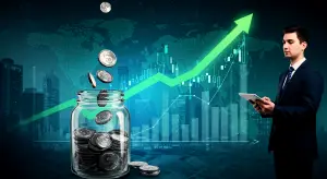 Ações de empresas consolidadas